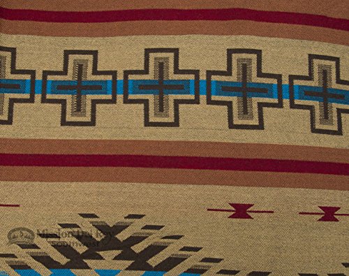 Mission Del Rey Western Bedding Collection - Isleta Tan King Size Comforter Set | Southwestern Style Bedroom Decor for Ranch, Cabin & Lodge