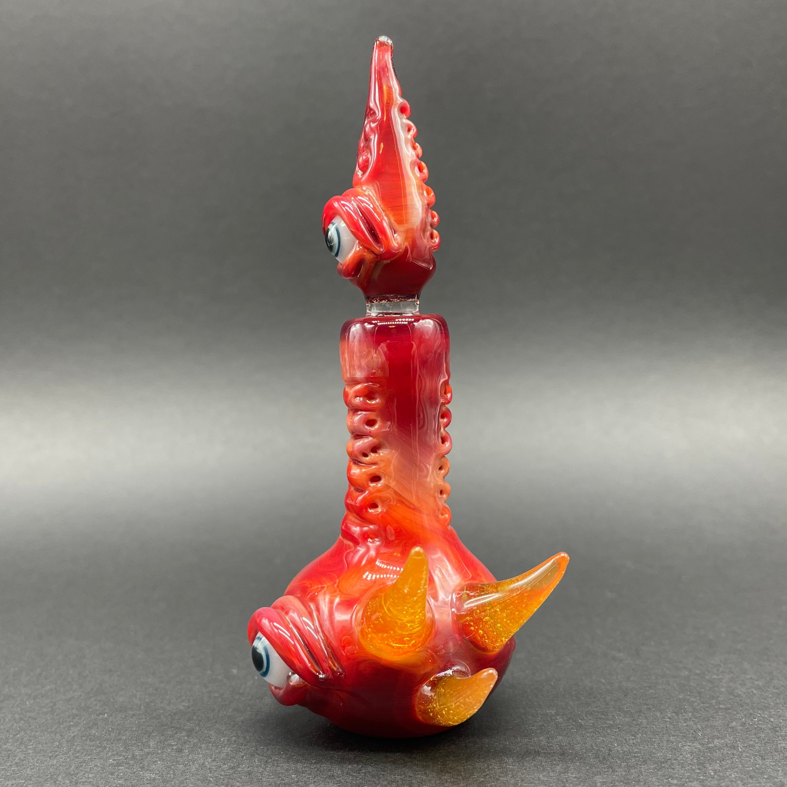 Premium Tequila Sunrise Pensieve - Handcrafted Glass Memory Keeper for Home Decor & Harry Potter Fans - Perfect for Displaying Keepsakes, Gifts, and Magical Moments
