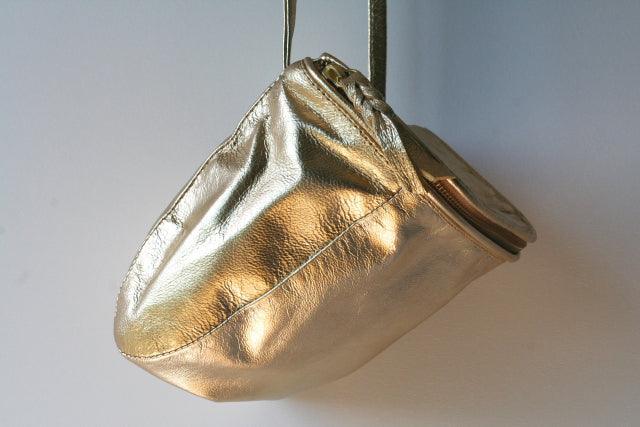 Professional Camera Bag for Photographers - Metallic Gold Waterproof DSLR Shoulder Bag - Perfect for Travel, Wedding & Outdoor Photography