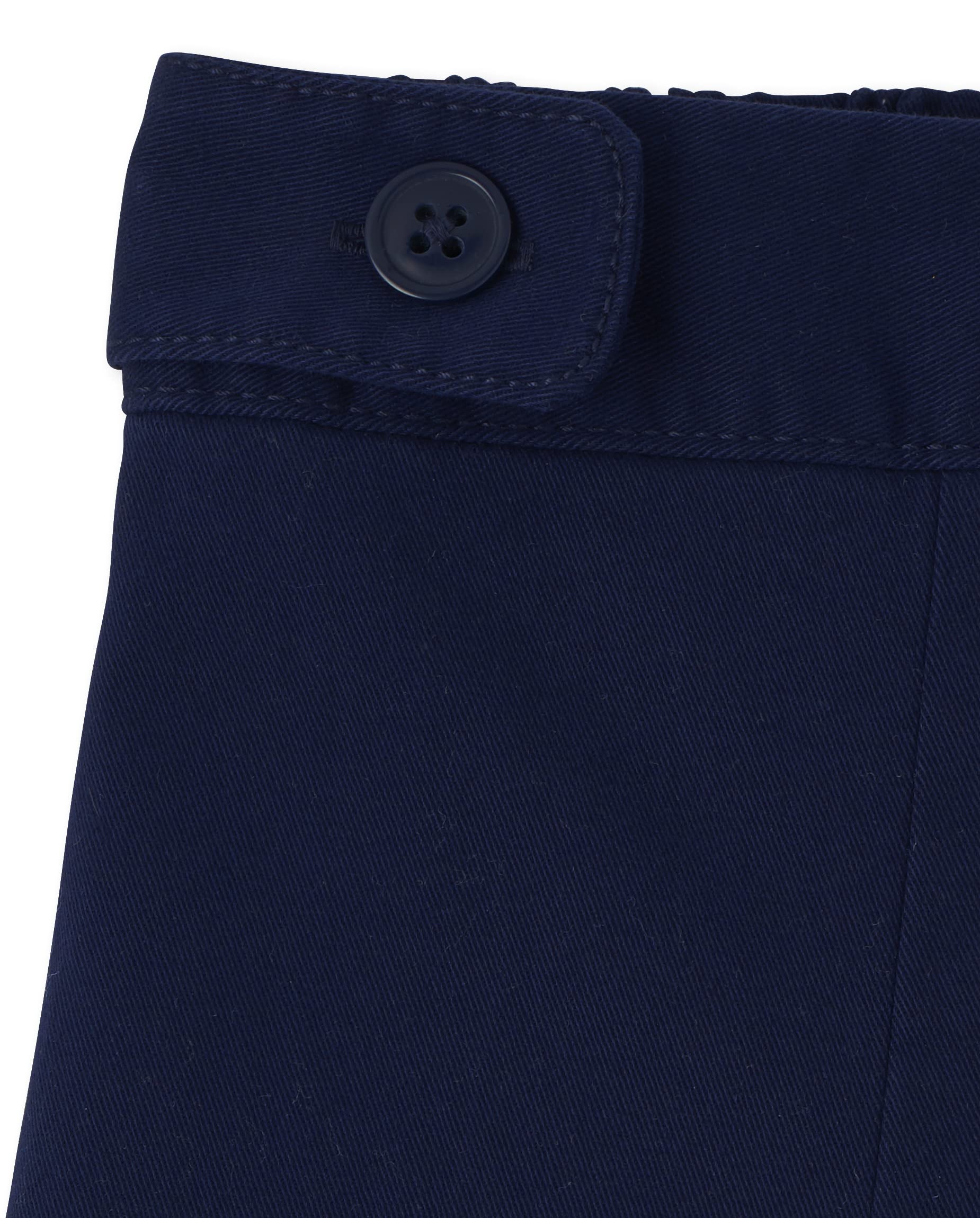 The Children's Place Girls' Uniform Skorts 2-Pack - School & Play Comfort Stretch Skirts with Shorts for Active Kids | Perfect for School Uniforms, PE Class & Everyday Wear