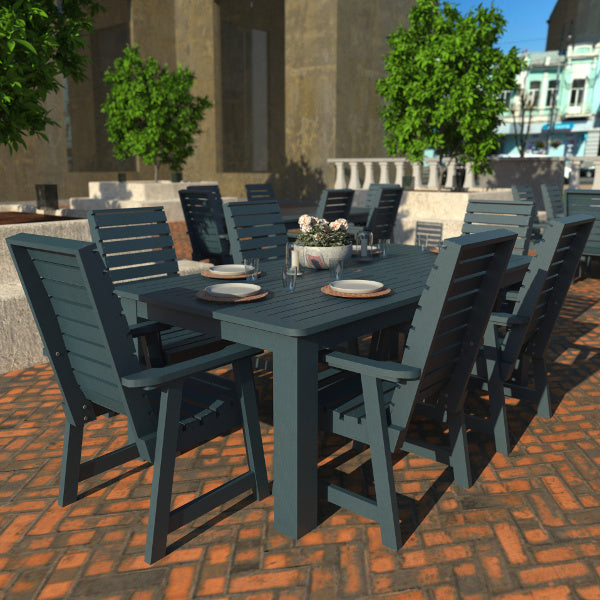Glennville 7-Piece Dining Set - Modern Wooden Table & Chairs for Kitchen, Dining Room, Patio | Perfect for Family Meals & Entertaining Guests