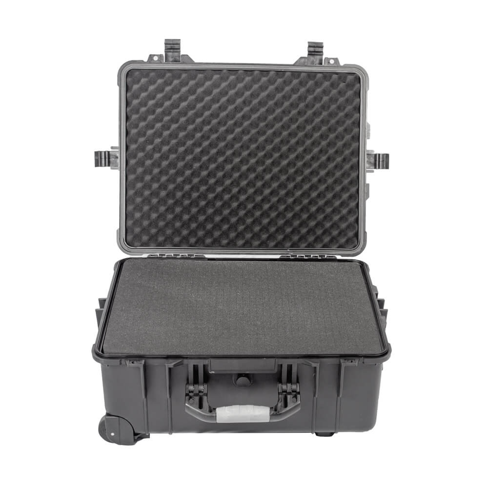 Durable Waterproof Rolling Hard Case with Foam Lining (Internal 20.3x15.4x7.9 Inches) - Perfect for Travel, Photography Equipment & Electronic Device Protection