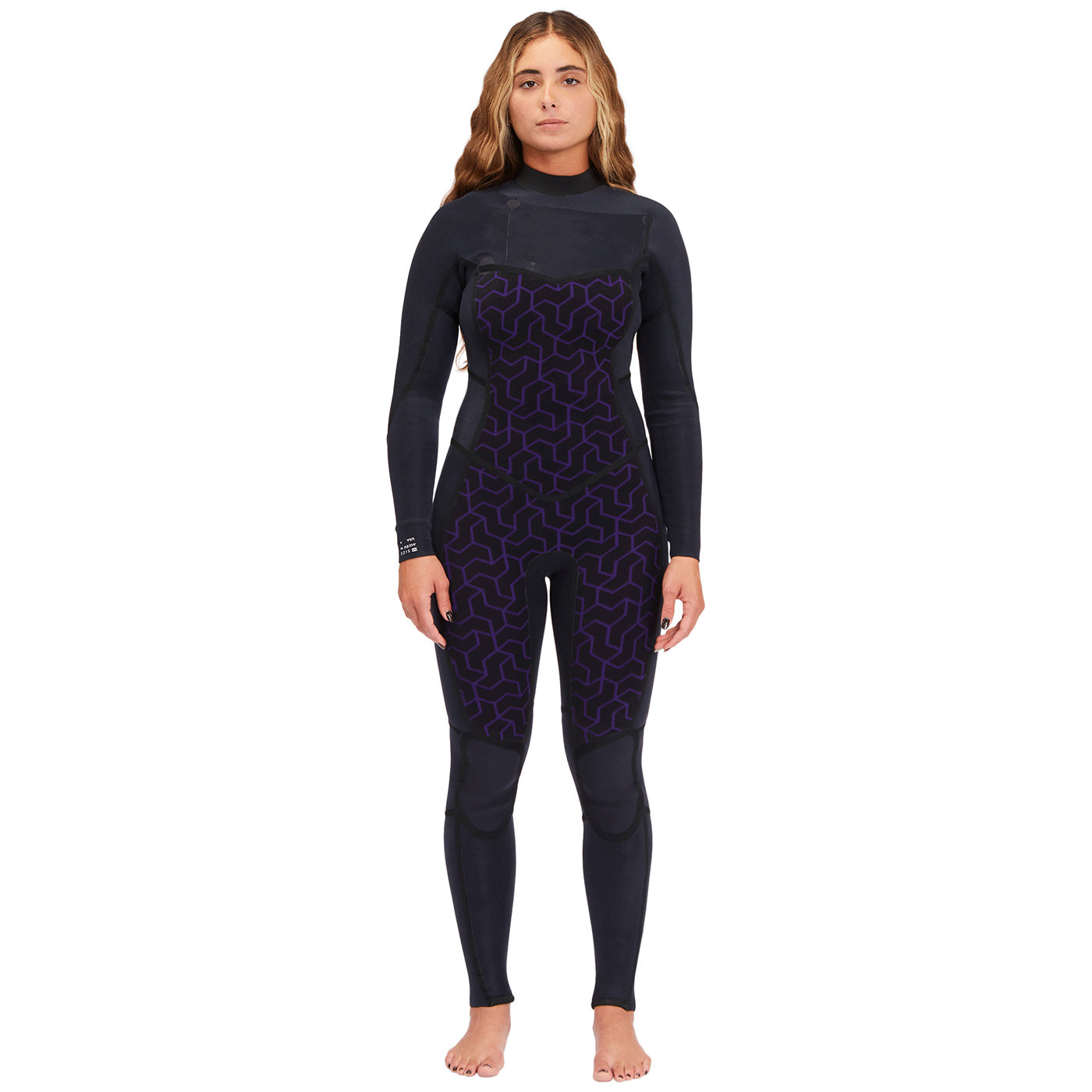 Billabong Women's Synergy 3/2mm CZ Steamer Wetsuit - Full Body Neoprene Surfing Suit for Cold Water Surfing, Diving & Water Sports