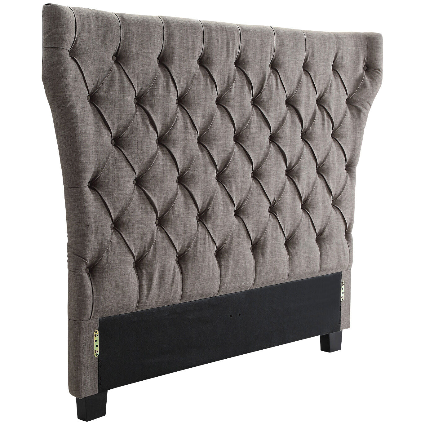 Melina Upholstered Headboard - Queen Size Bed Frame Headboard with Button Tufting for Bedroom Decor | Perfect for Master Bedroom, Guest Room & Home Staging