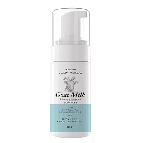 Beutisky Goat Milk Face Wash for Men & Women - Skin Brightening, Whitening & Nourishing Cleanser for Glowing Complexion | Pack of 1 | Perfect for Daily Skincare Routine & Achieving Radiant Skin (B_C_1352057)