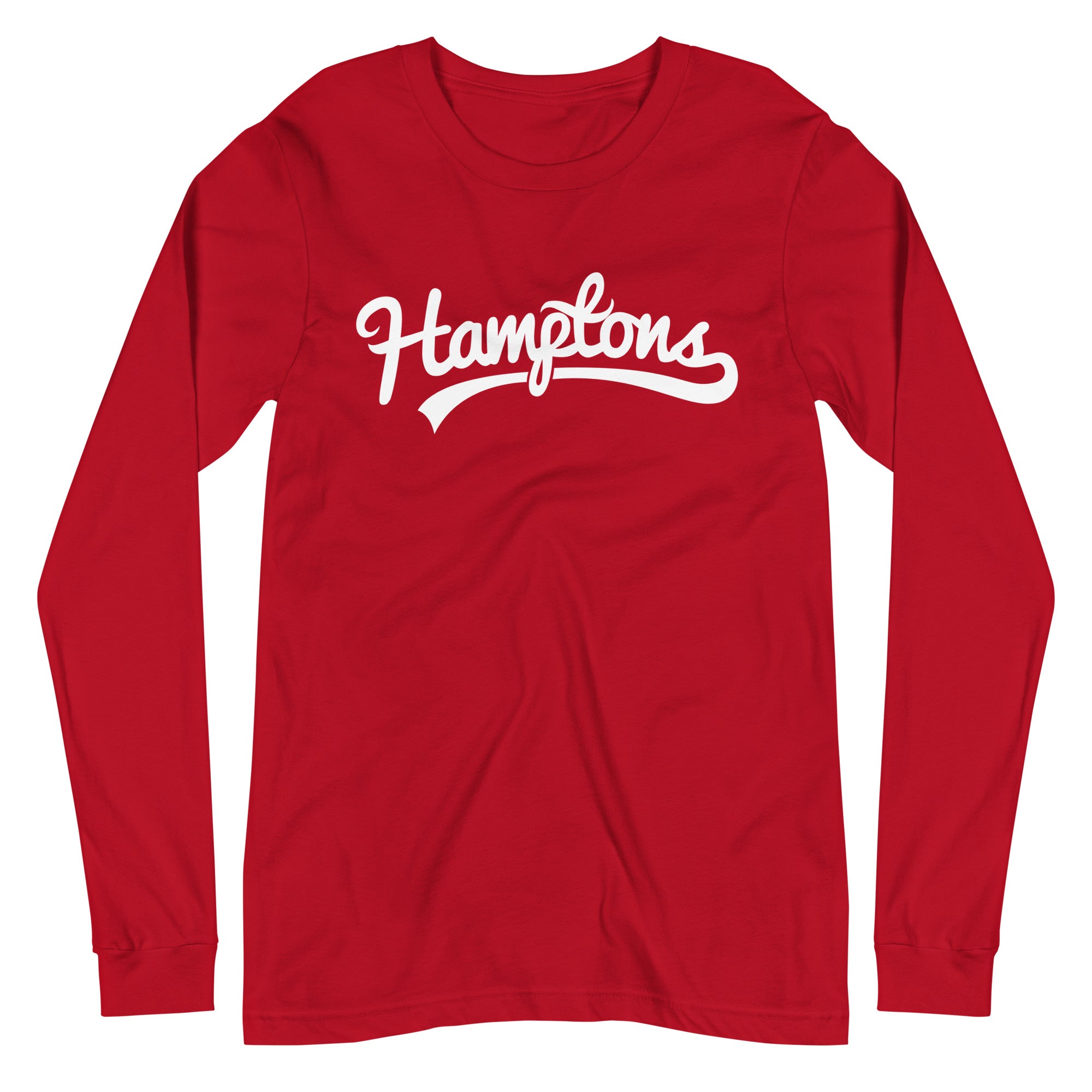 Hamptons Unisex Long Sleeve T-Shirt - Soft Cotton Casual Top for Men & Women | Perfect for Everyday Wear, Layering & Outdoor Activities