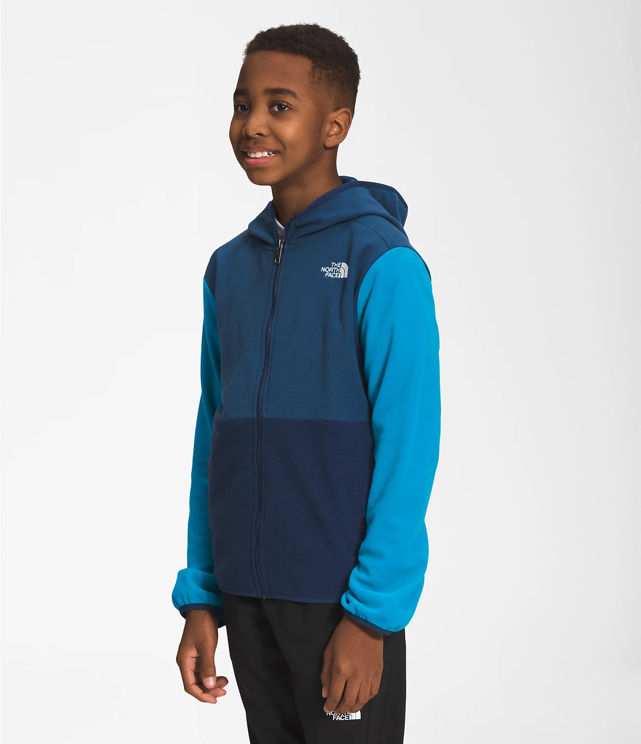 Big Kids' Glacier Full Zip Hooded Jacket - Waterproof Winter Coat for Boys & Girls - Youth Outdoor Snow Jacket for Skiing, Snowboarding & Cold Weather Activities (NF0A7WQQ)