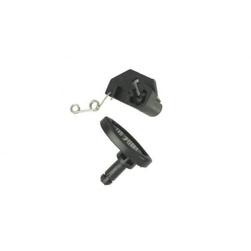 Exo Terra Terrarium Glass Door Latch Kit - Secure Reptile Enclosure Lock for Snakes, Lizards & Geckos - Perfect for Terrariums, Vivariums & Reptile Habitats
