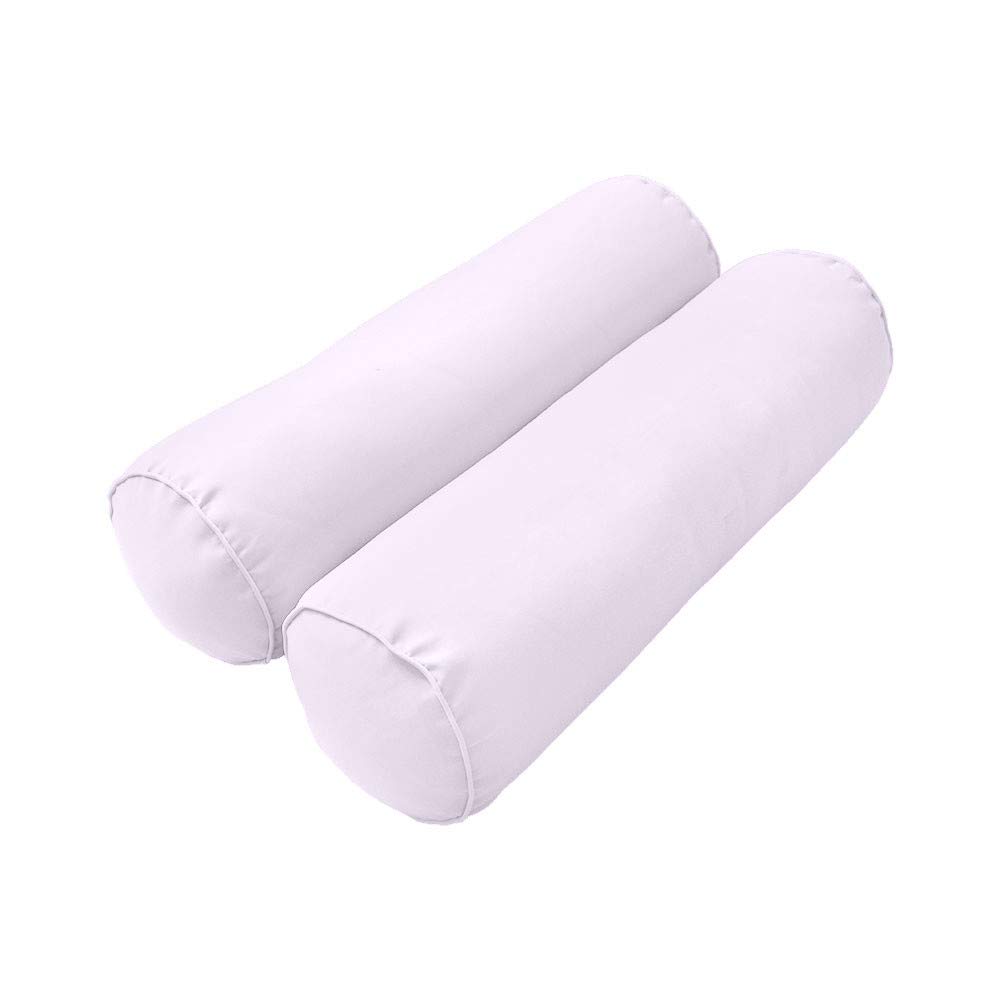 Prolinemax SLIPCOVER ONLY - S3 Outdoor Daybed Mattress Bolster Backrest Cushion Covers with Piped Trim for Twin-XL Size (AD107) - Perfect for Patio, Poolside & Garden Furniture Protection