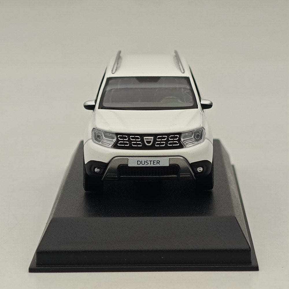 1/43 Scale Norev Dacia Duster 2020 Glacier White Diecast Model Car - Limited Edition Collectible for Display & Gift Giving - Perfect for Car Enthusiasts, Model Collectors, and Home/Office Decoration