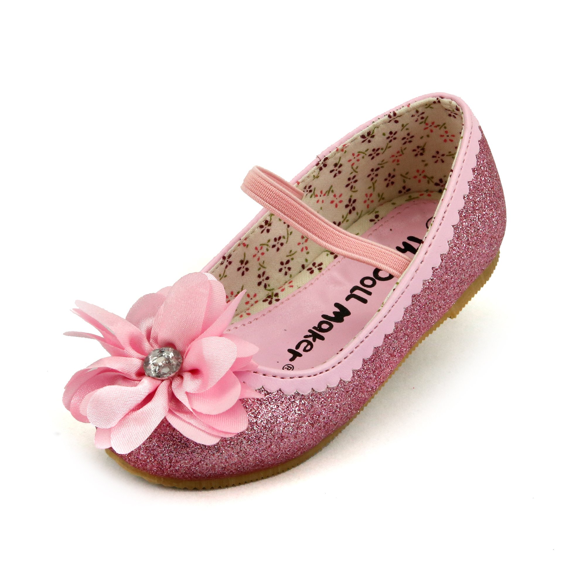The Doll Maker Daisy Flower Flat Shoes - Comfortable Women's Flats for Casual Wear, Office & Spring Outfits