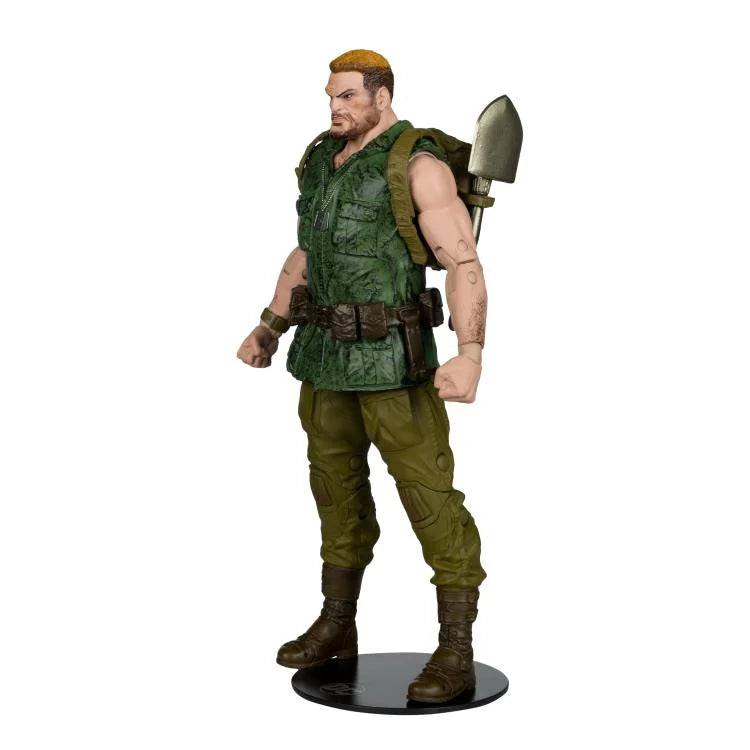 DC Multiverse Sergeant Rock Collector Edition Action Figure - Premium Collectible for DC Fans, Display & Play - Perfect for Home Decor, Office Display & Comic Book Collections