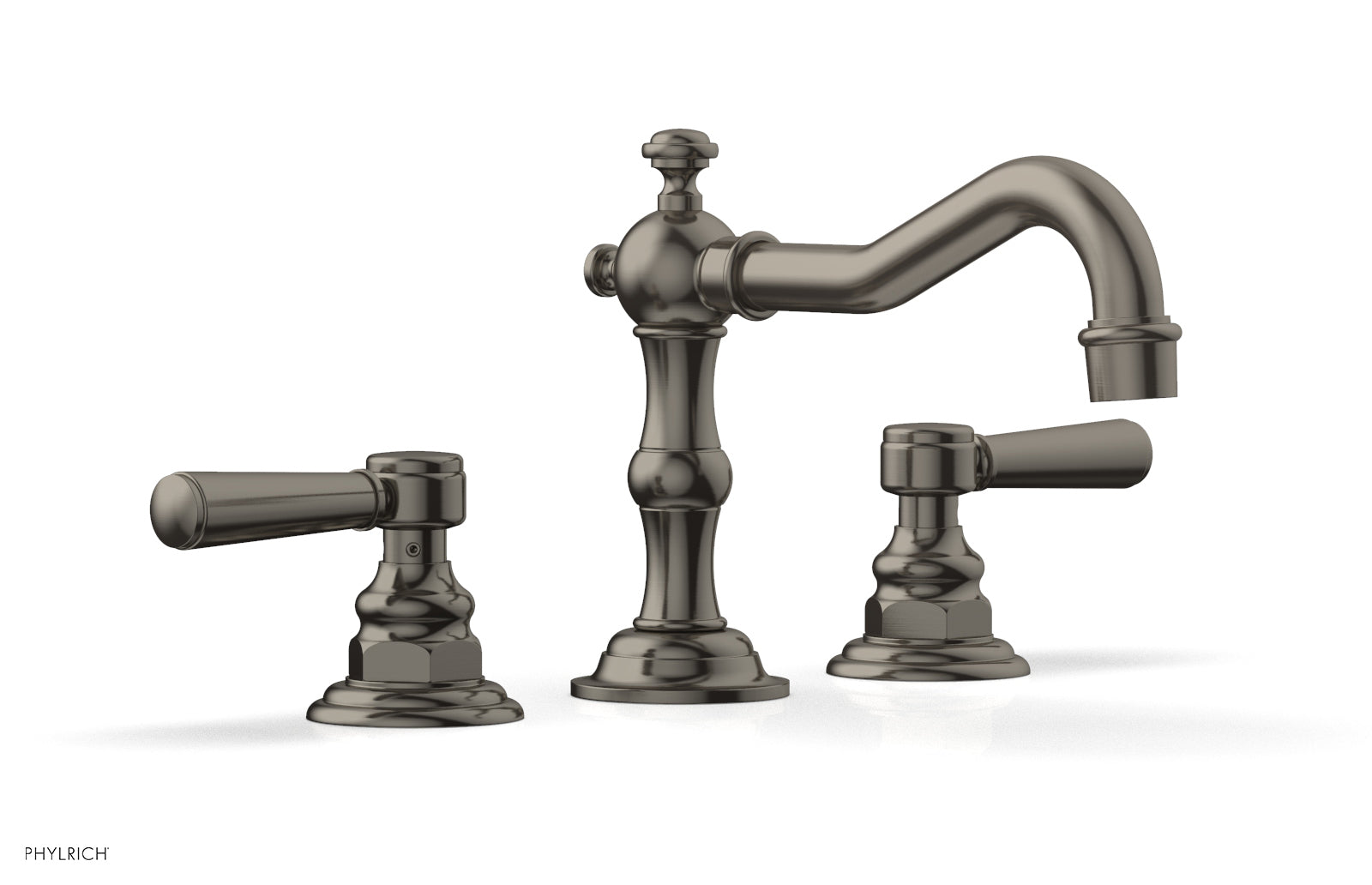 HENRI 8-Inch Widespread Bathroom Faucet with Lever Handles - Model 161 02 - Perfect for Modern Vanities and Luxury Bathroom Renovations