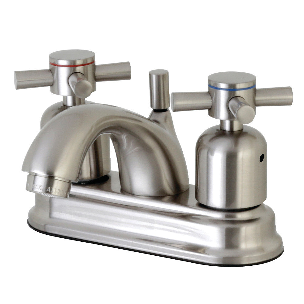 Kingston Brass FB2601DX 4-Inch Centerset Bathroom Faucet - Chrome Finish, Single Handle, Perfect for Small Bathroom Sinks and Vanities