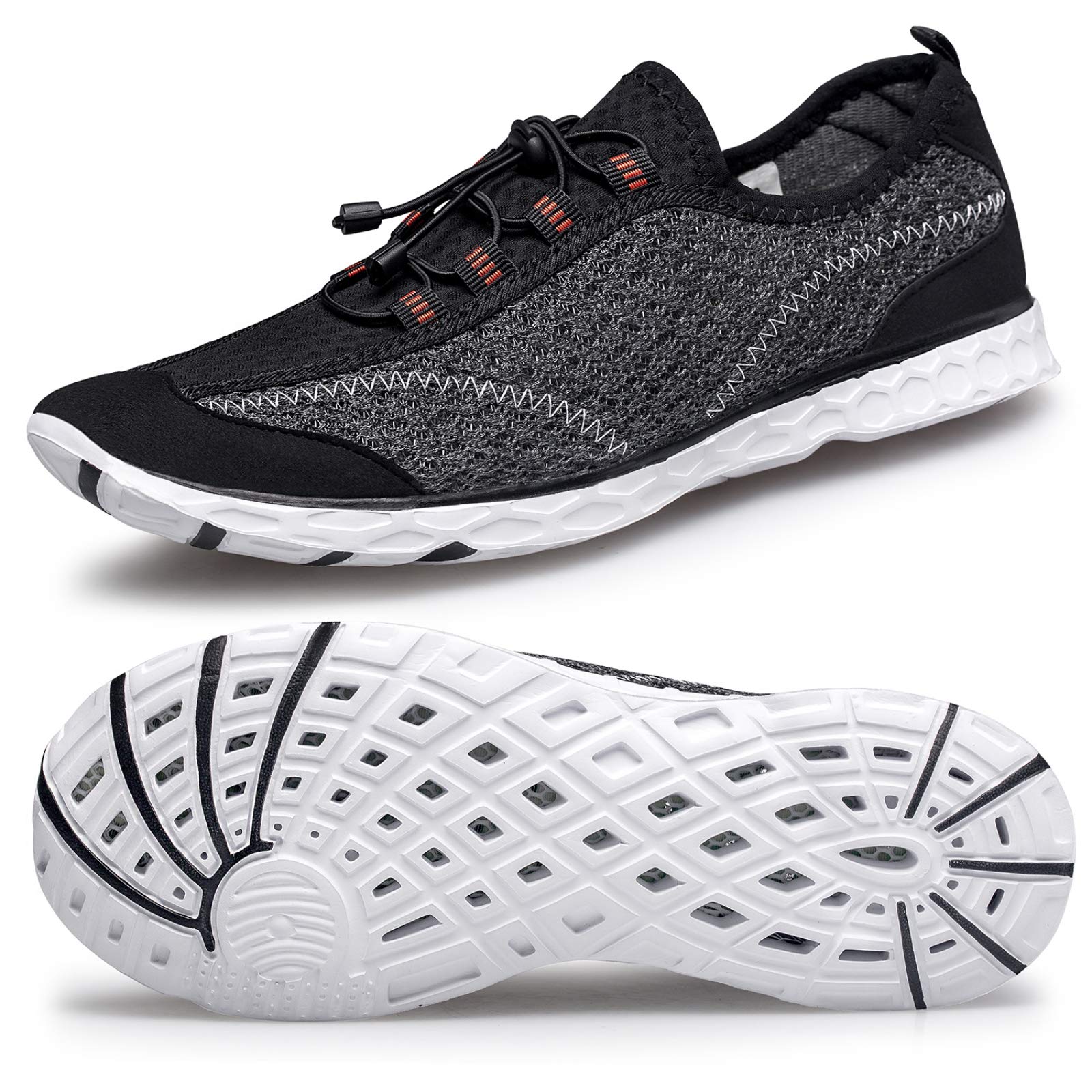 **Alibress Men's Water Shoes – Lightweight Quick-Dry Aqua Beach Shoes for Swimming, Surfing & Outdoor Water Activities**
