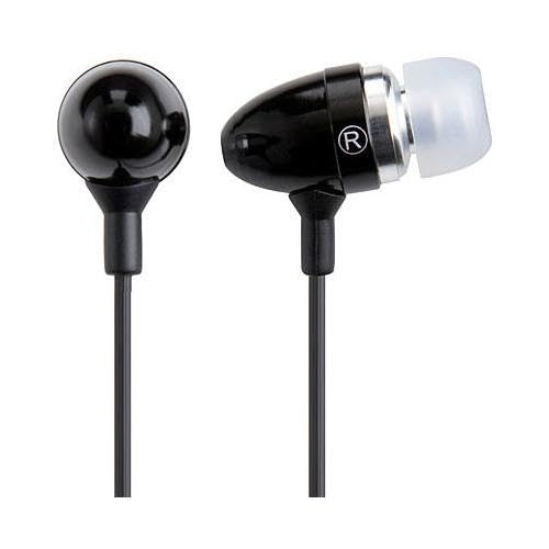 Retractable Wired Headphones with Mic - 3.5mm Earbuds Compatible with Cricket Outlast 5G & AT&T Motivate Pro 5G | Hands-Free Headset for Workouts, Commuting & Office Use