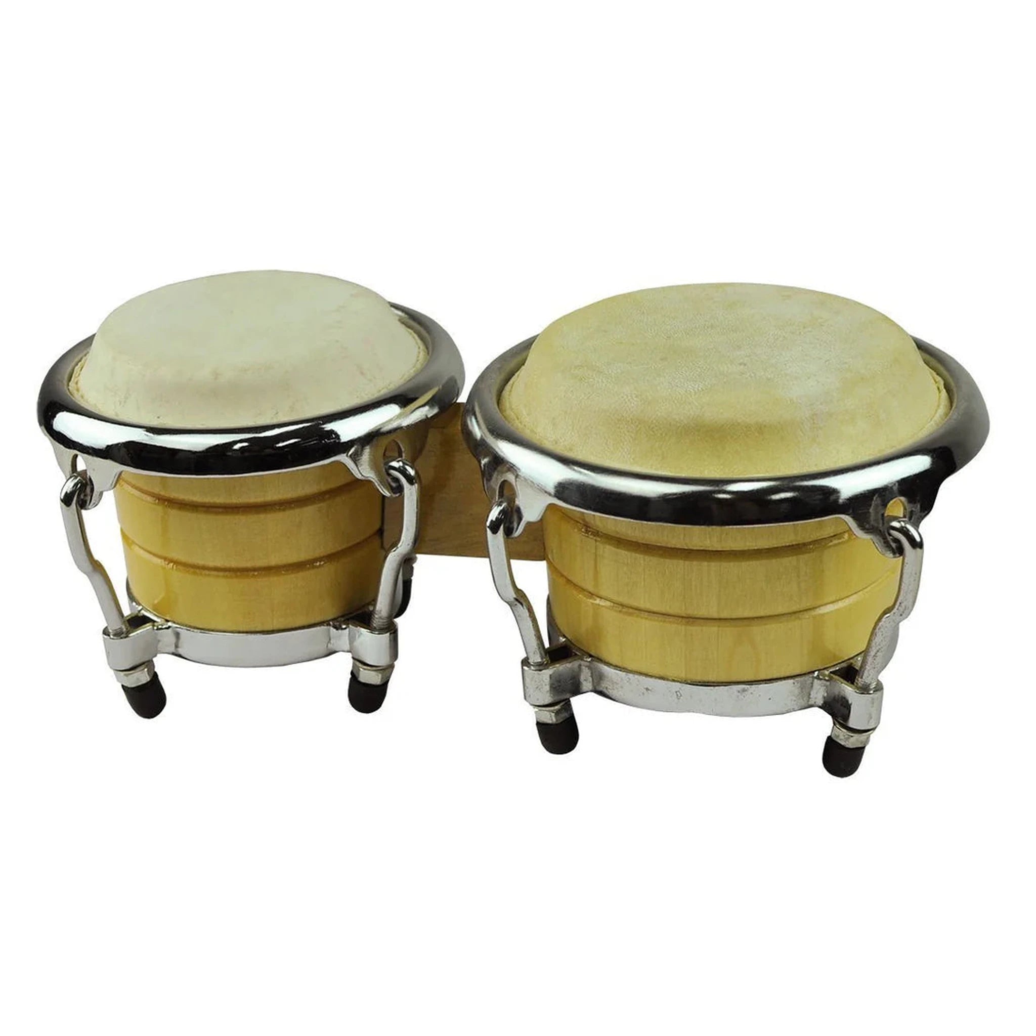 Drumfire 3-Piece Hand Percussion & Bongo Set with Carry Bag - Perfect for Live Performances, Music Classes & Home Practice