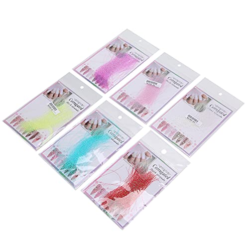 Professional DIY Fluorescent Silk Nail Extension Kit - UV Glow Nail Art Supplies for Salon & Home Use | Perfect for Beginners & Experts | Long-Lasting Manicure & Pedicure Designs