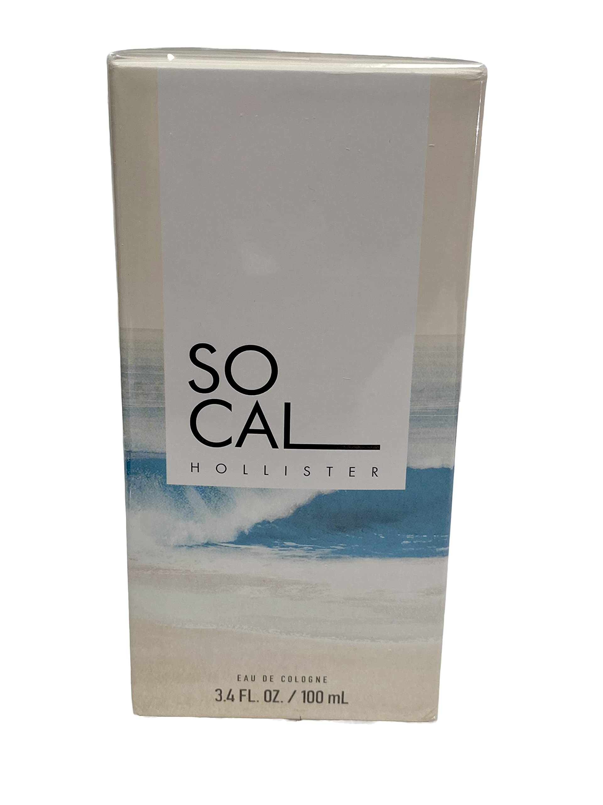 Hollister So Cal Cologne for Men - 3.4 oz Eau de Toilette Spray | Fresh Citrus & Woody Fragrance | Perfect for Daywear, Date Nights & Casual Outings