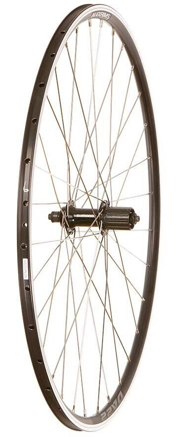 Shimano RS400 Black Road Bike Wheelset - Alex DA22 Rims | Lightweight & Durable for Racing & Training | Perfect for Road Cycling, Triathlons & Commuting