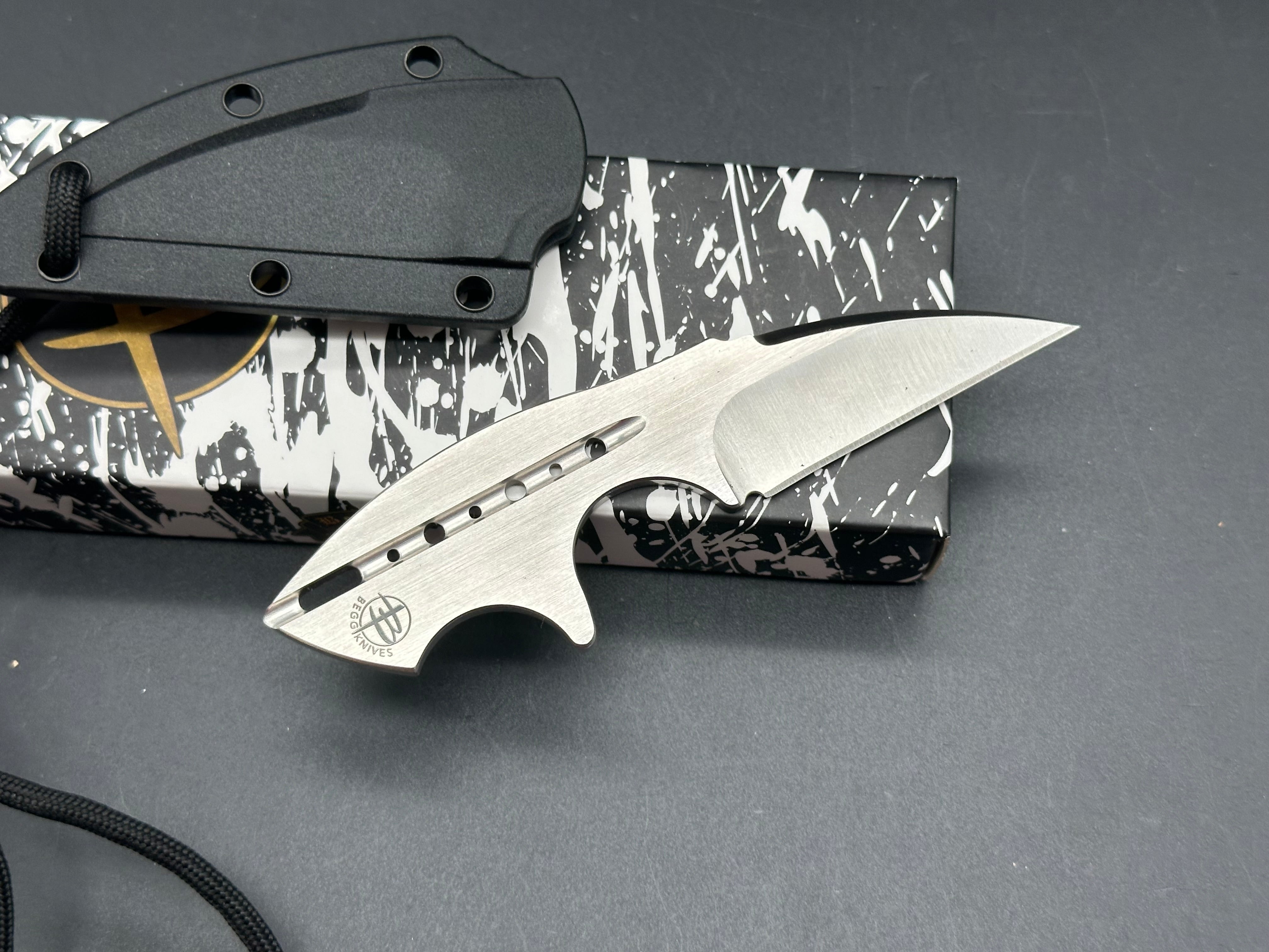Begg Knives Tree Frog Fixed Blade Knife - 2.25