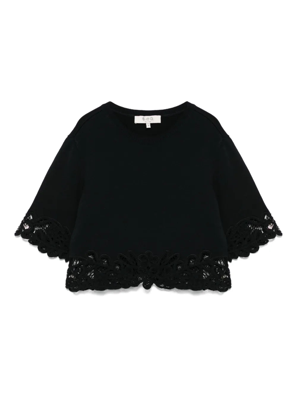 Elke Women's Black Sweater - Soft Knit Pullover for Casual Wear & Office Outfits
