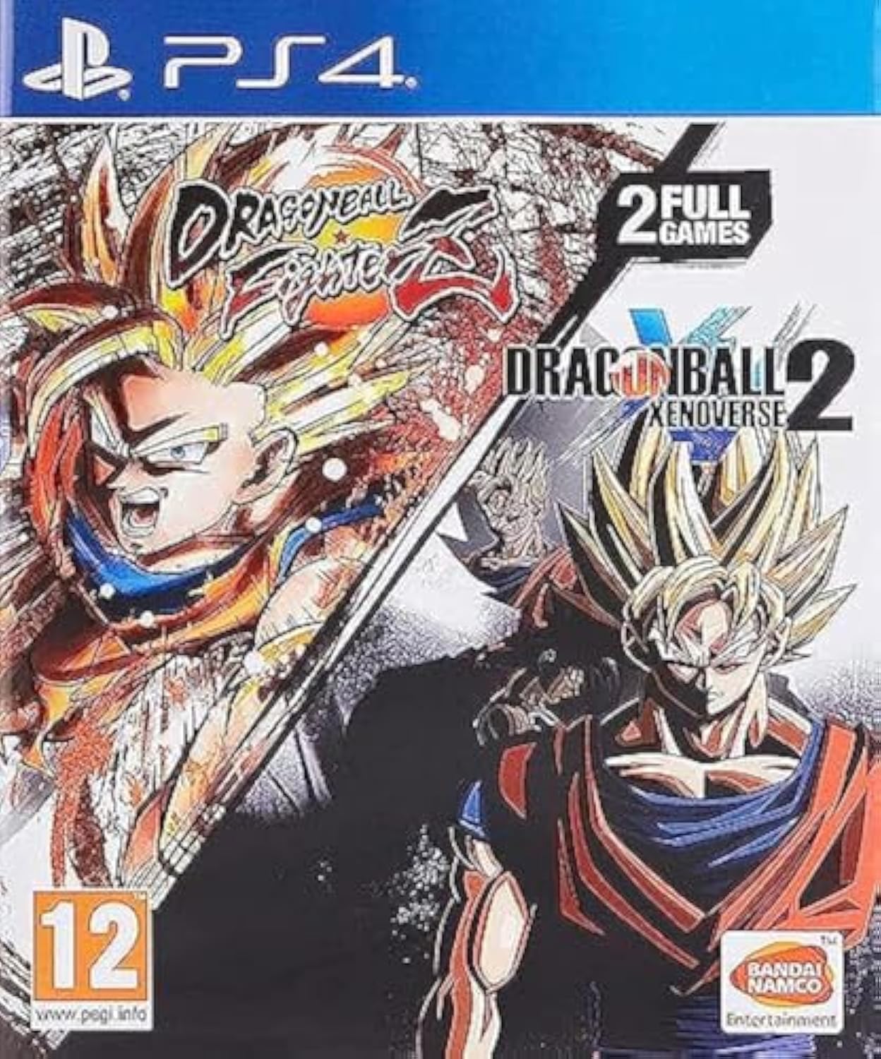 Dragon Ball FighterZ & Dragon Ball Xenoverse 2 Bundle - PS4 Fighting Game | Anime Action Adventure for PlayStation 4 | Perfect for Fans & Multiplayer Battles