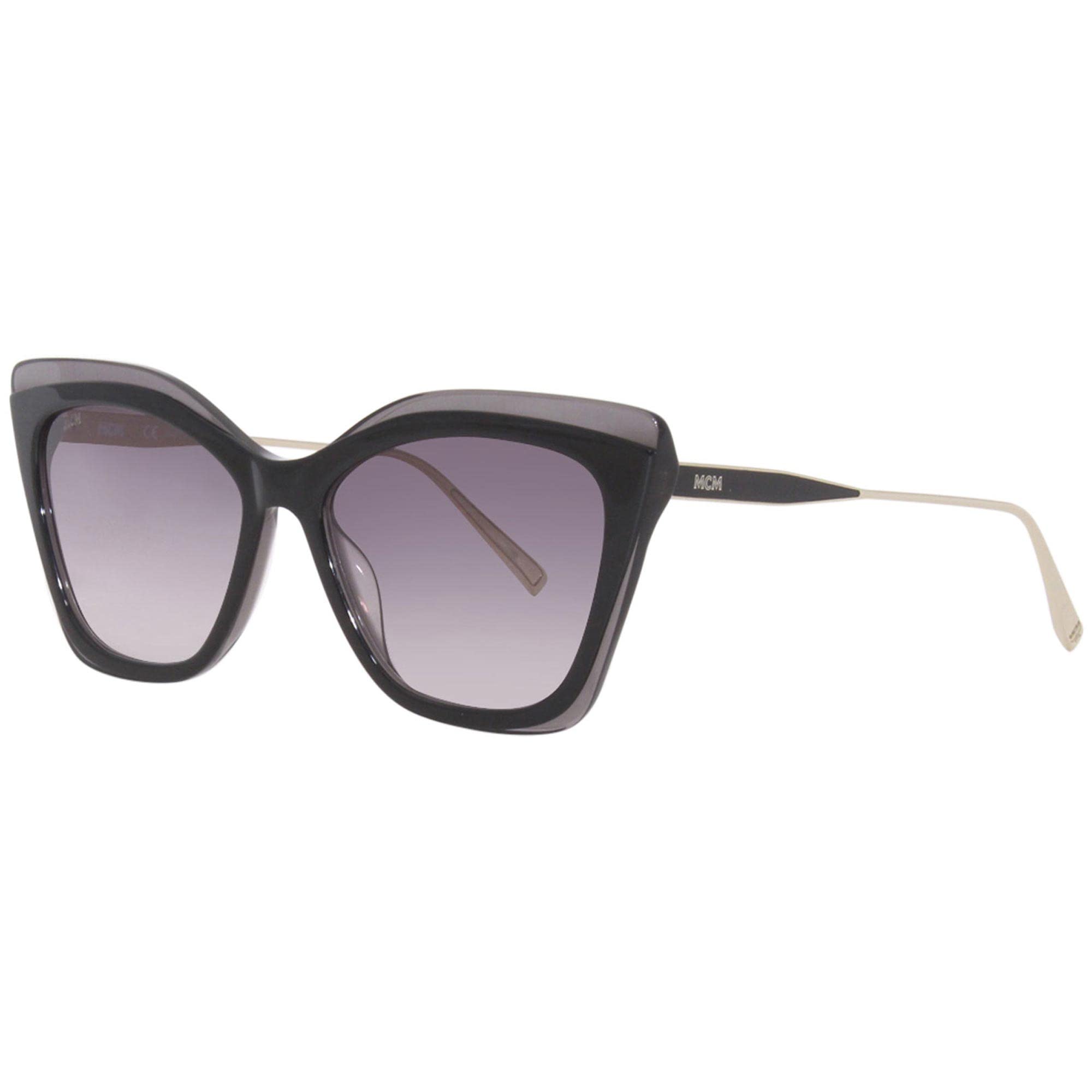 MCM 698 S 022 Black Iron Sunglasses for Women - UV Protection Fashion Shades for Driving, Beach & Outdoor Activities