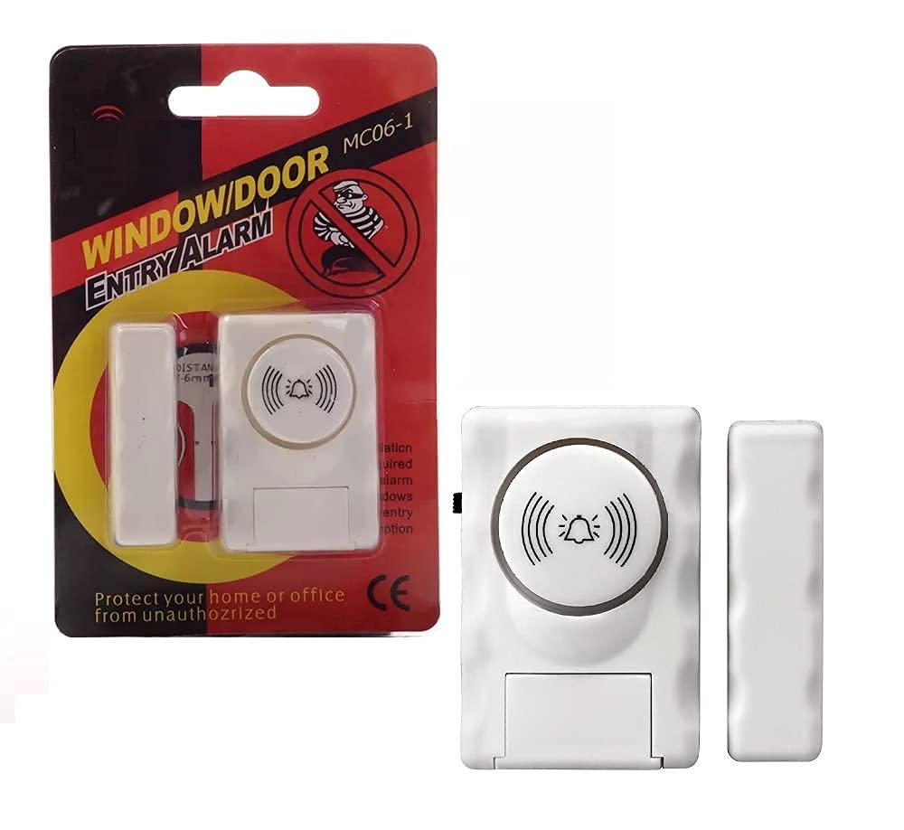 Wireless Home Security Alarm System for Doors & Windows - Burglar Alert Sensor with Instant Notification | Perfect for Apartments, Vacation Homes & Child Safety