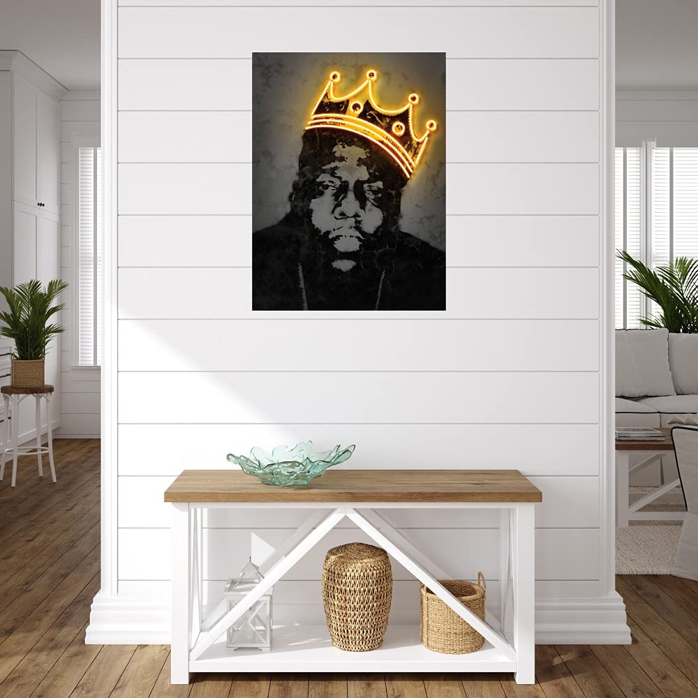 Premium Fine Art Canvas Wall Decor by Artist Octavian Mielu - Large 24x32 Inch Ready-to-Hang Painting for Living Room, Bedroom, Office & More - Perfect for Home Decor, Housewarming Gifts & Interior Design