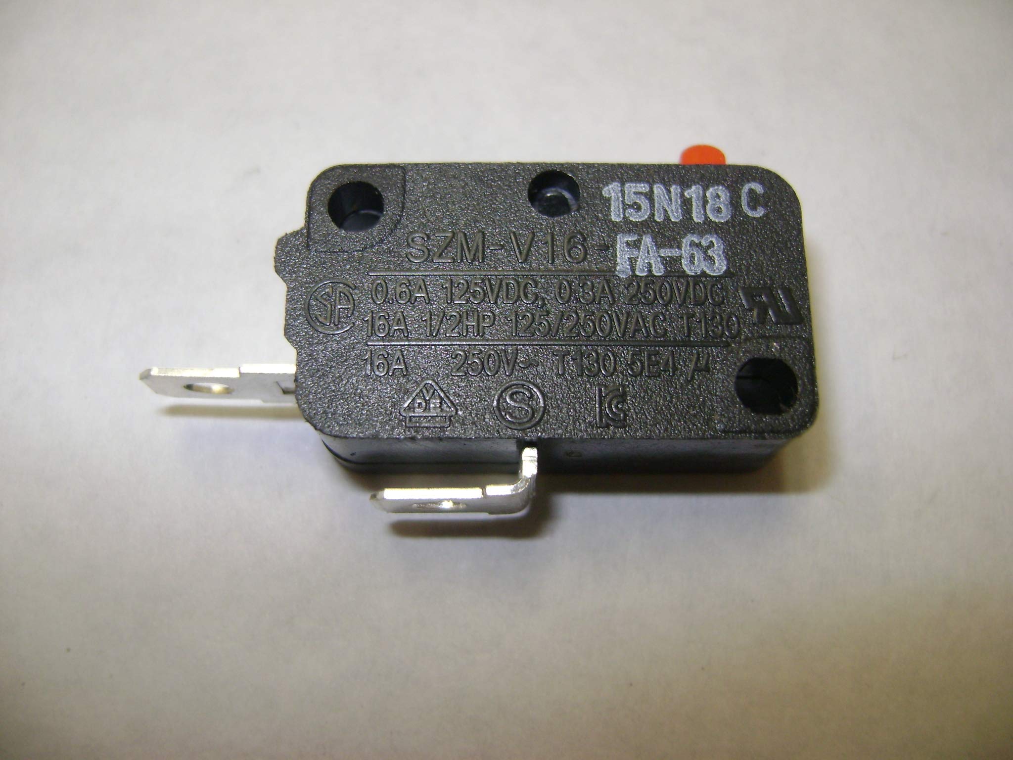 Brand FA63 Normally Open Microwave Oven Door Switch Replacement for SZM-V16-FA-63 - Perfect for Microwave Repair & DIY Home Appliance Maintenance
