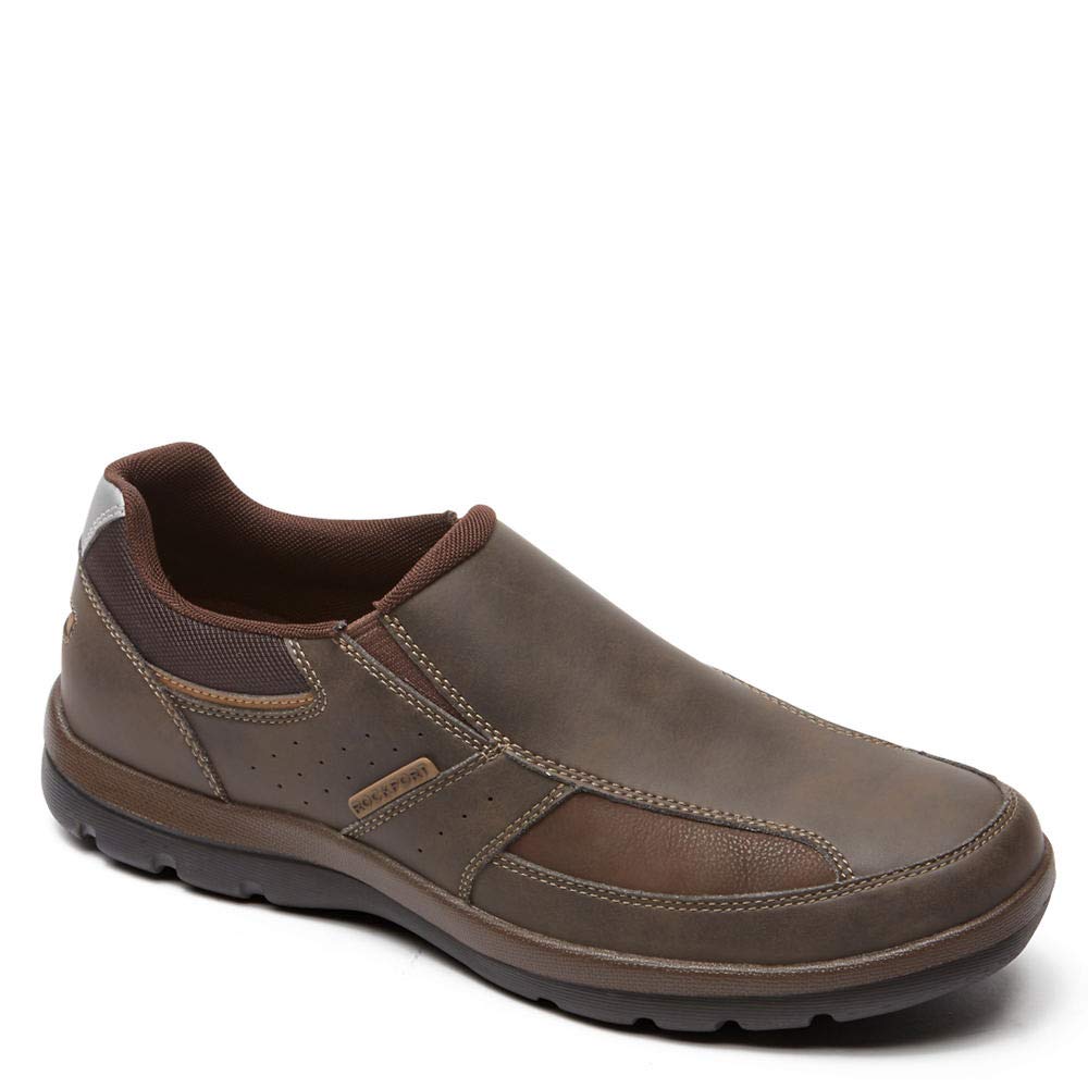 Rockport Men's Gyk Slip-On Loafers - Comfortable Casual Shoes for Walking, Work & Travel - Lightweight Breathable Slip-On Sneakers for Men