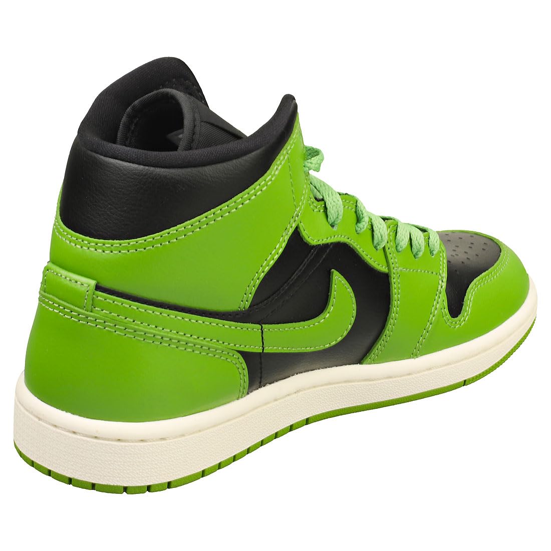 Women's Air Jordan Retro 1 Mid 'Altitude Green' Basketball Shoes - Size 5.5 | BQ6472-031 | Streetwear & Casual Fashion Sneakers for Everyday Wear