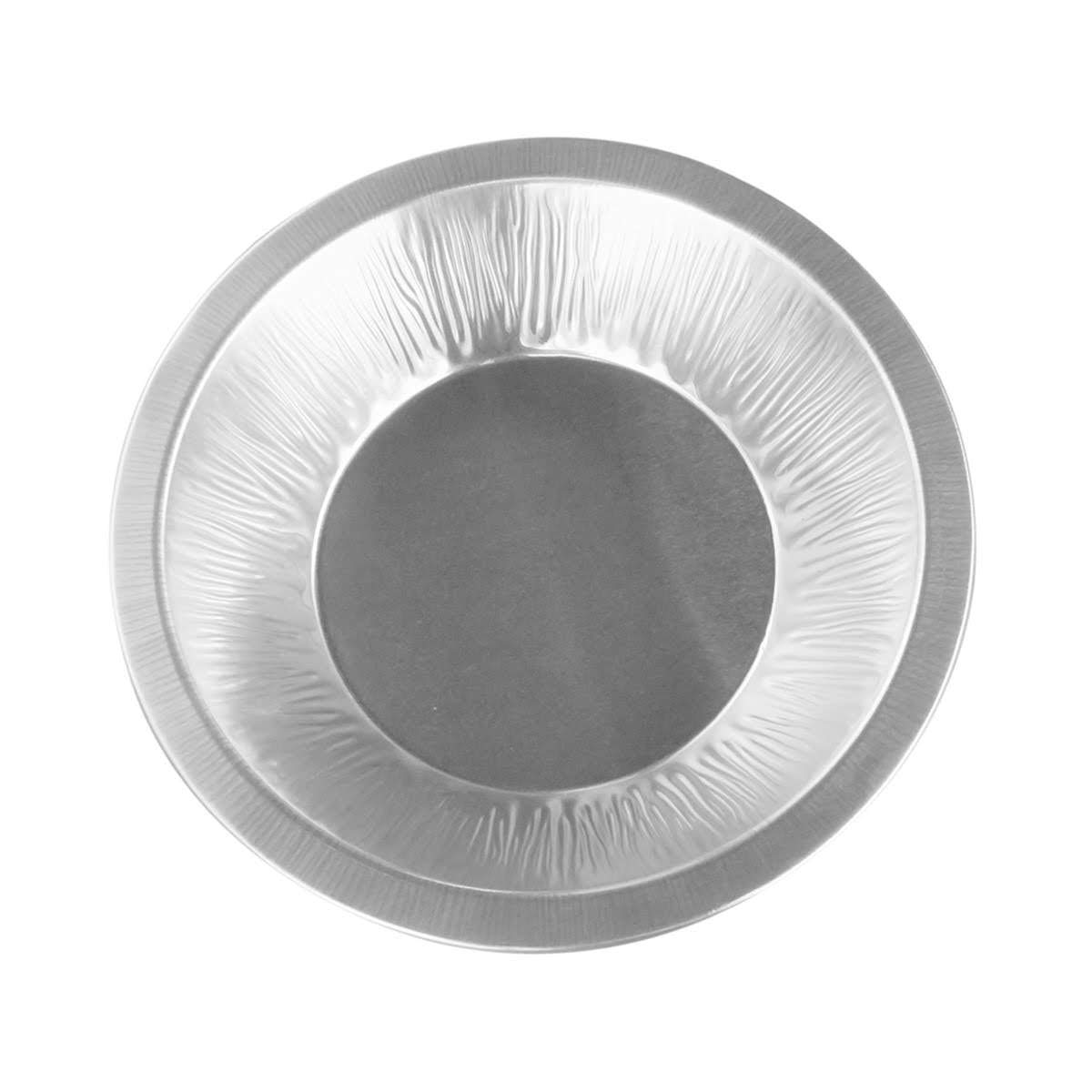 Heavy Duty Disposable & Reusable 6-Inch Aluminum Mini Pie Pans - 11 oz Deep Dish Capacity (Pack of 100) - Perfect for Baking Pies, Tarts, Quiches & Party Desserts