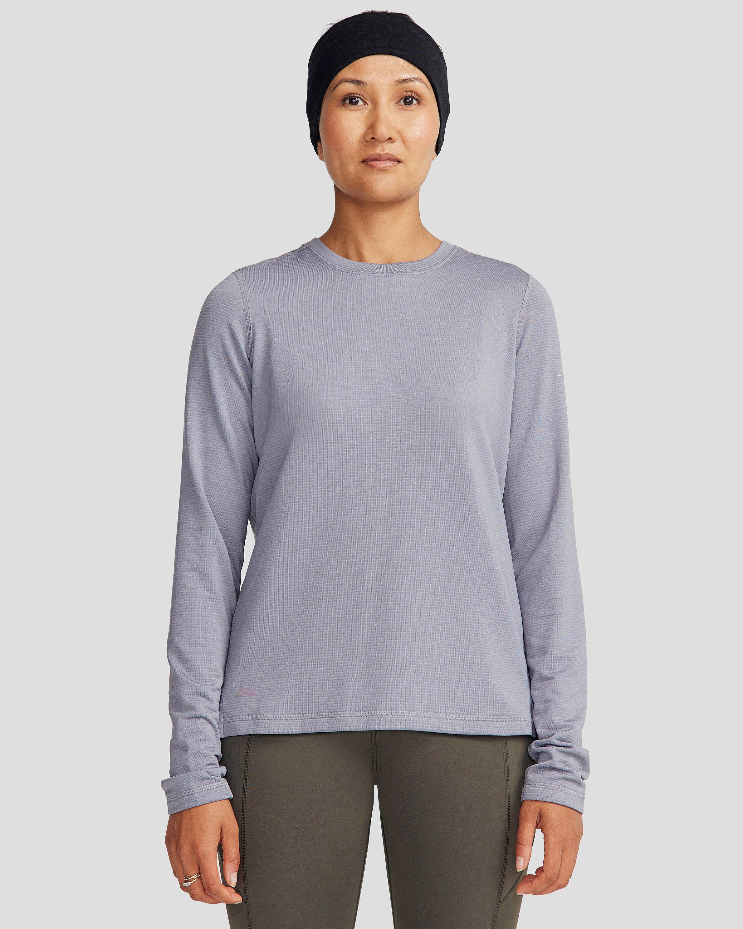 Women's Seeker Fleece Long Sleeve Top - Soft Thermal Winter Shirt for Hiking & Outdoor Activities - Dark Haze