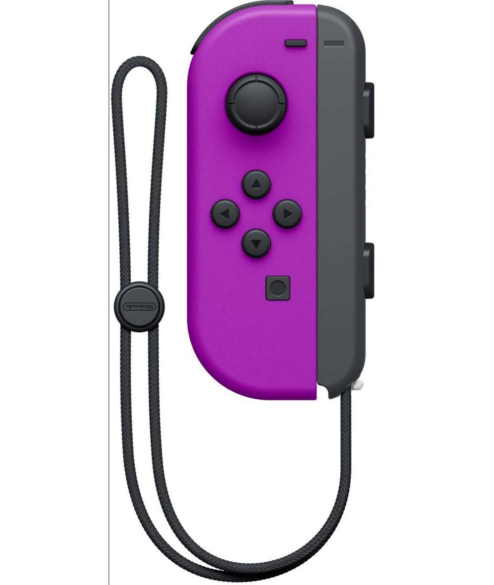 Original Nintendo Switch Joy-Con (L) Wireless Controller - Neon Purple | Compatible with Nintendo Switch & OLED | Perfect for Multiplayer Gaming & Handheld Play