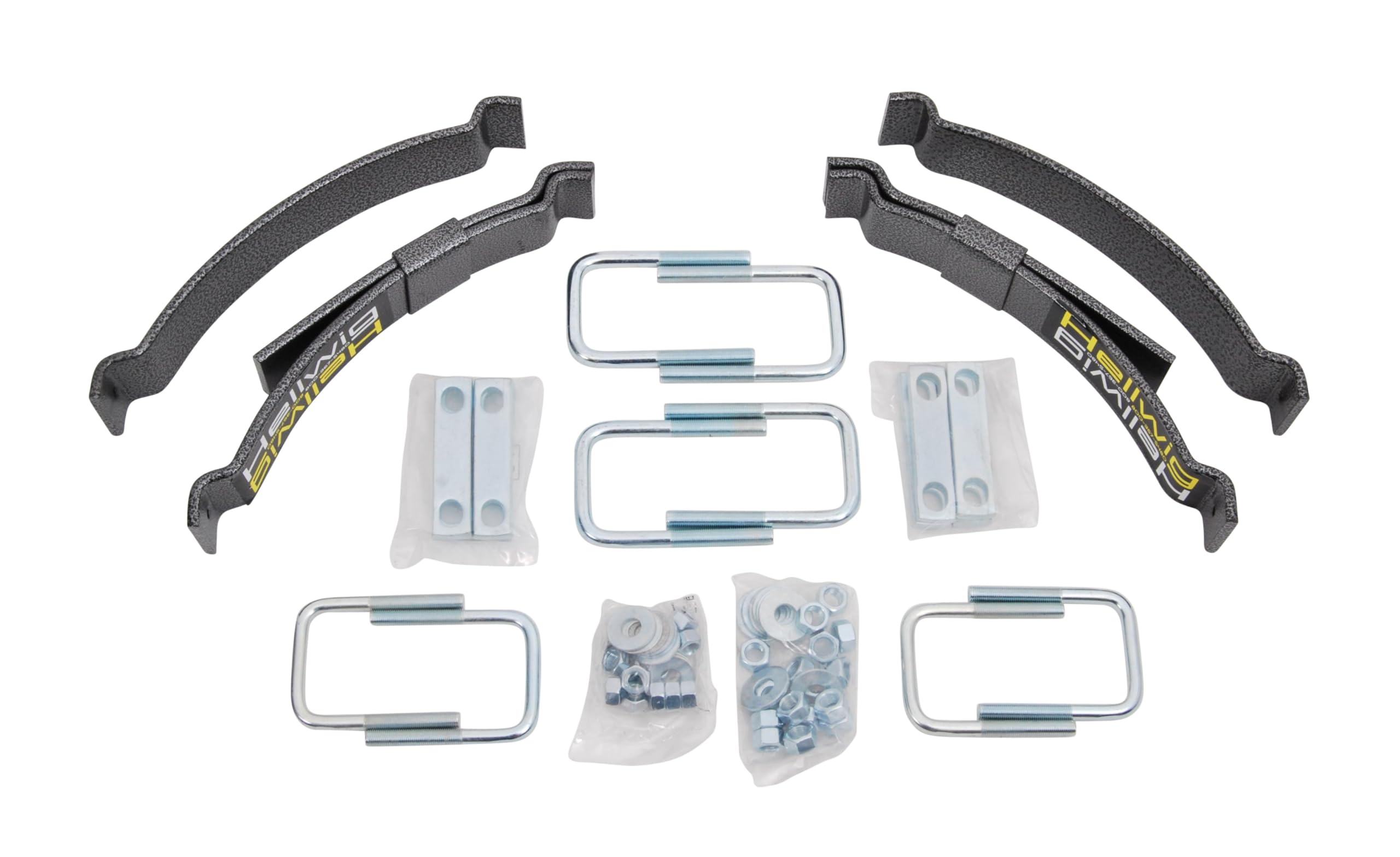 Hellwig 1520 LP-15 Heavy Duty Helper Spring Kit for Trucks & SUVs - Improve Load Capacity & Towing Stability - Perfect for Hauling, Off-Roading & Work Applications