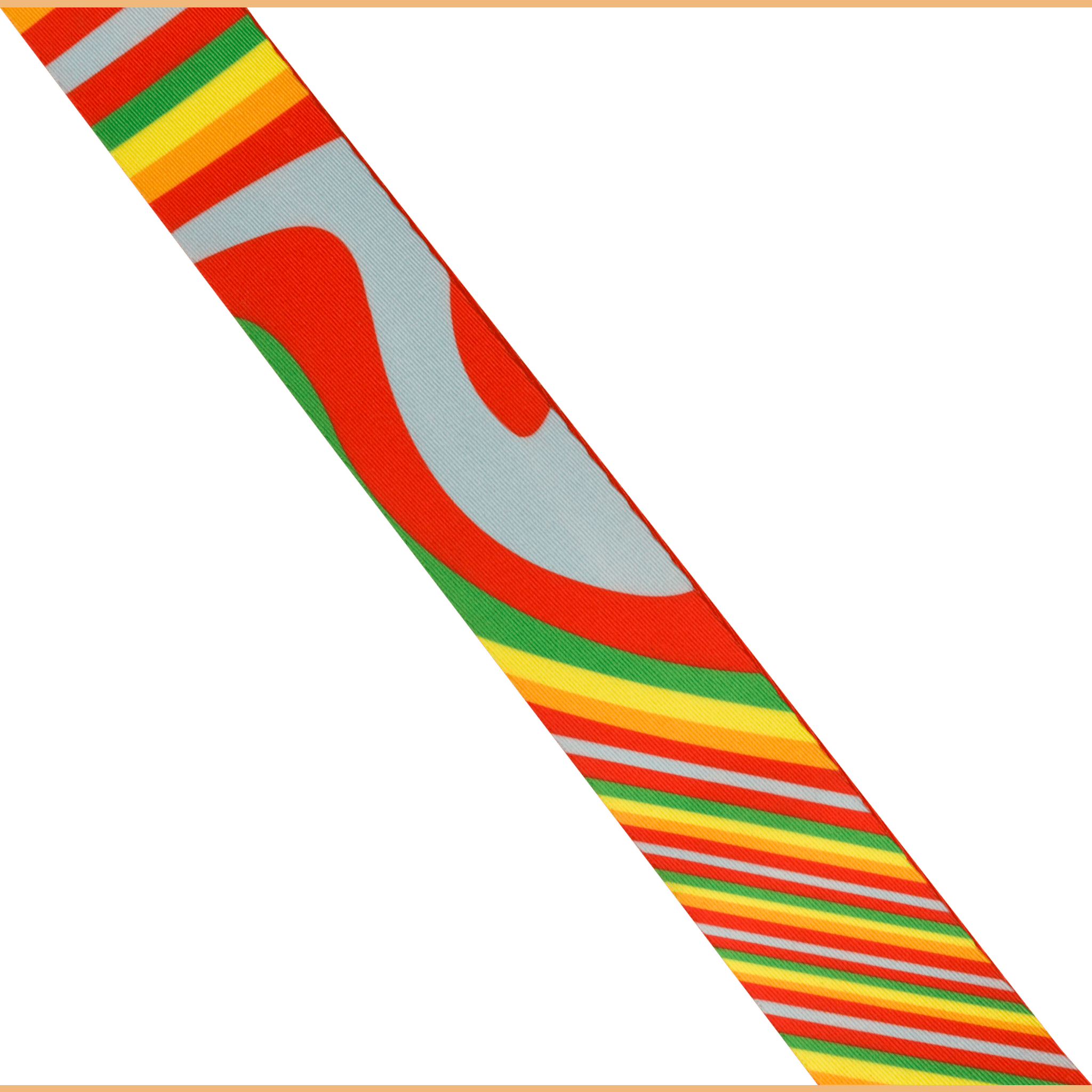 Fender George Harrison Rocky Poly Guitar Strap - Durable & Comfortable for Electric & Acoustic Guitars - Perfect for Live Performances & Studio Sessions