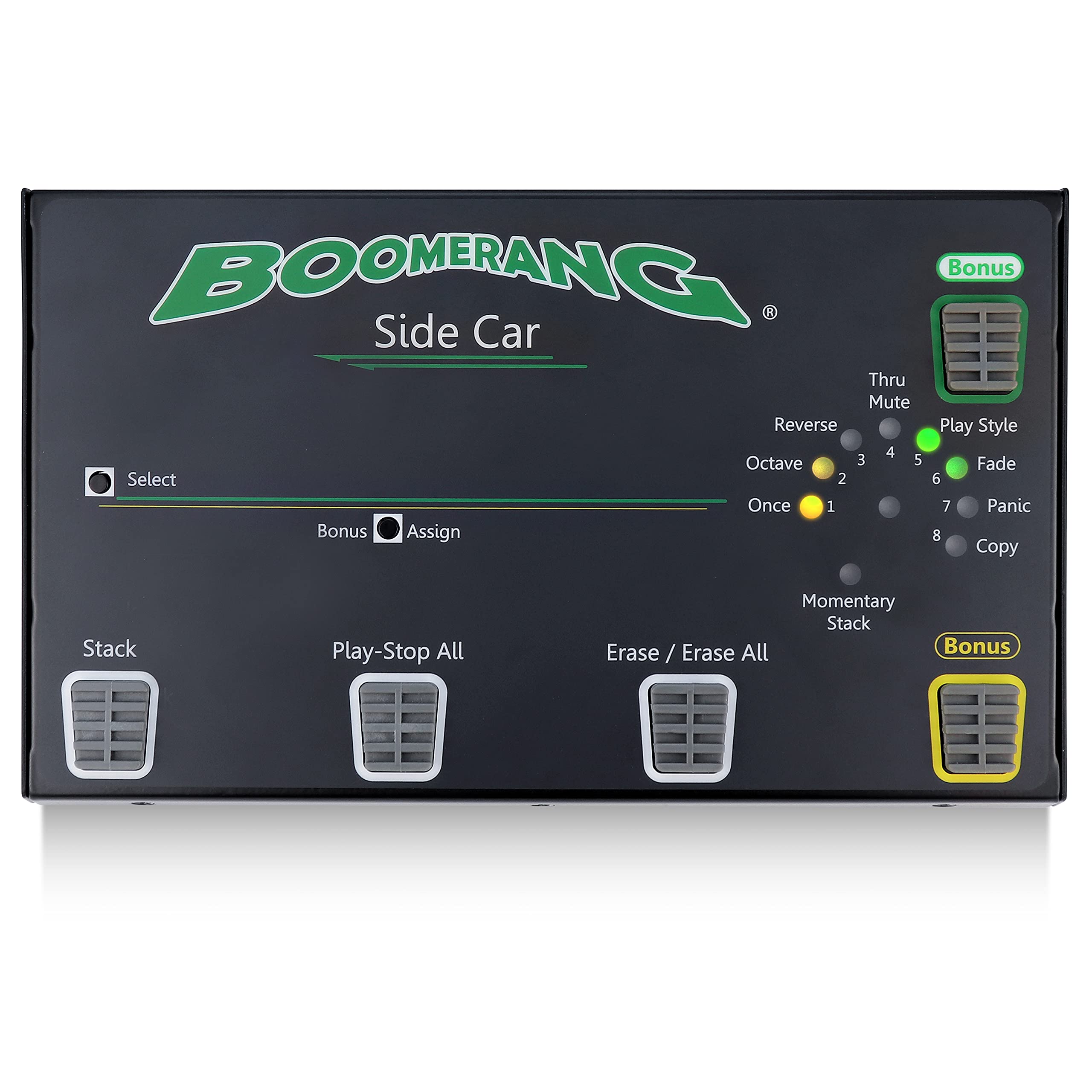 Open Box Side Car MIDI Controller for BOOMERANG III Phrase Sampler | Guitar Looper Pedal Compatible | Perfect for Live Performances & Music Production