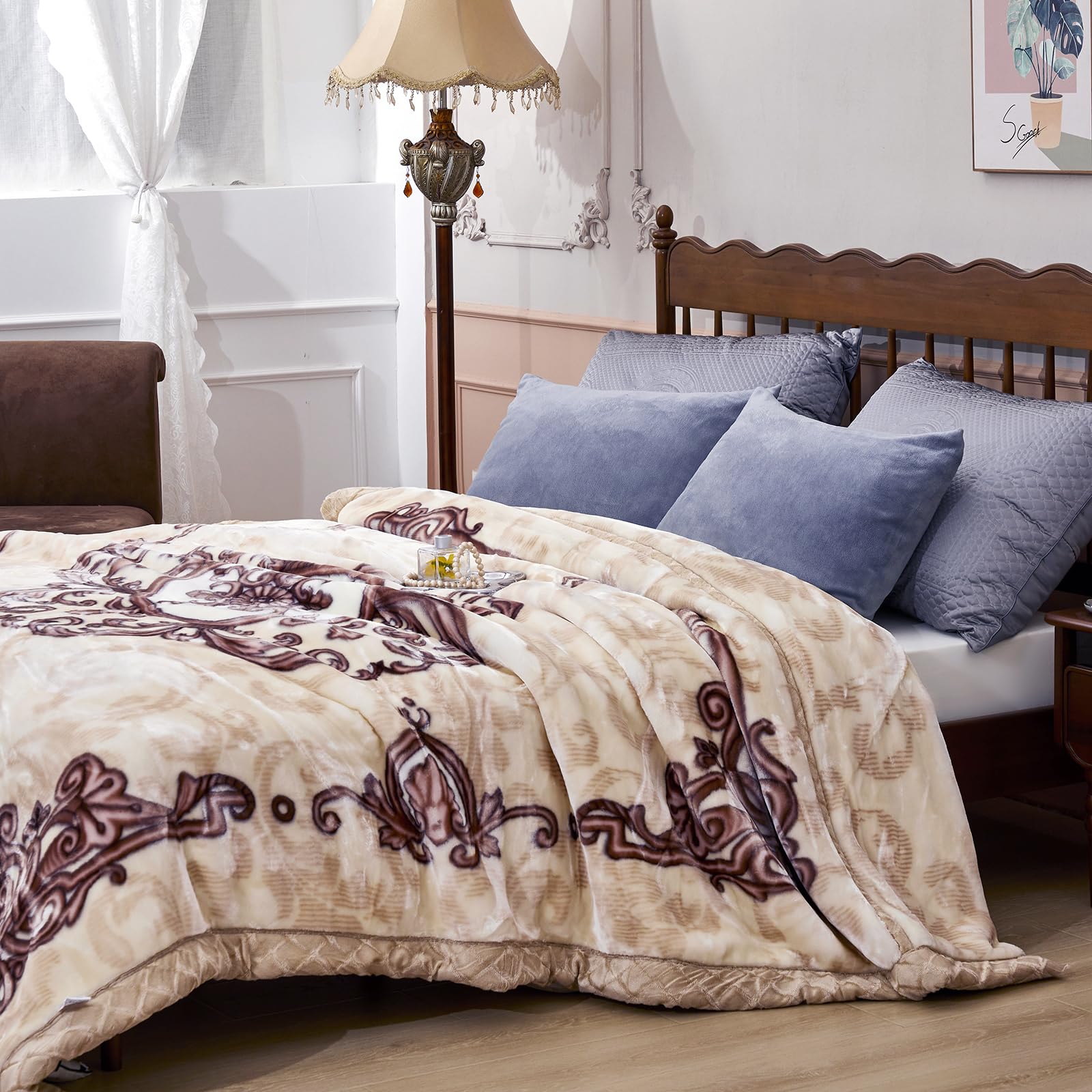 Premium 9 lbs Heavy Korean Mink Blanket 77