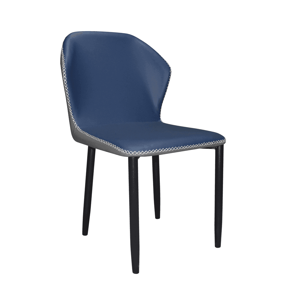 Melanie Dining Chair - Modern Upholstered Accent Chair for Kitchen, Dining Room & Office - Comfortable & Stylish Seating Solution for Home & Restaurant Use