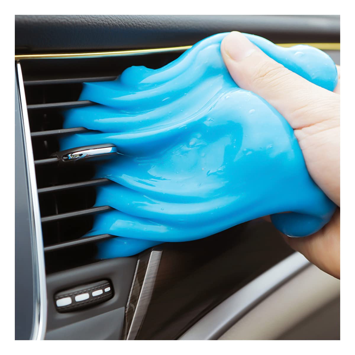 **Premium Moly Magnolia Cleaning Gel - Universal Detailing Putty for Car Interiors, Vents, Keyboards, PC, Laptops & Cameras | Dust & Grime Removal Gel for Home, Office & Auto Care (Blue)**    *(Use Cases: Perfect for deep cleaning car dashboards, air vents, keyboards, electronics, and hard-to-reach areas at home or work.)*