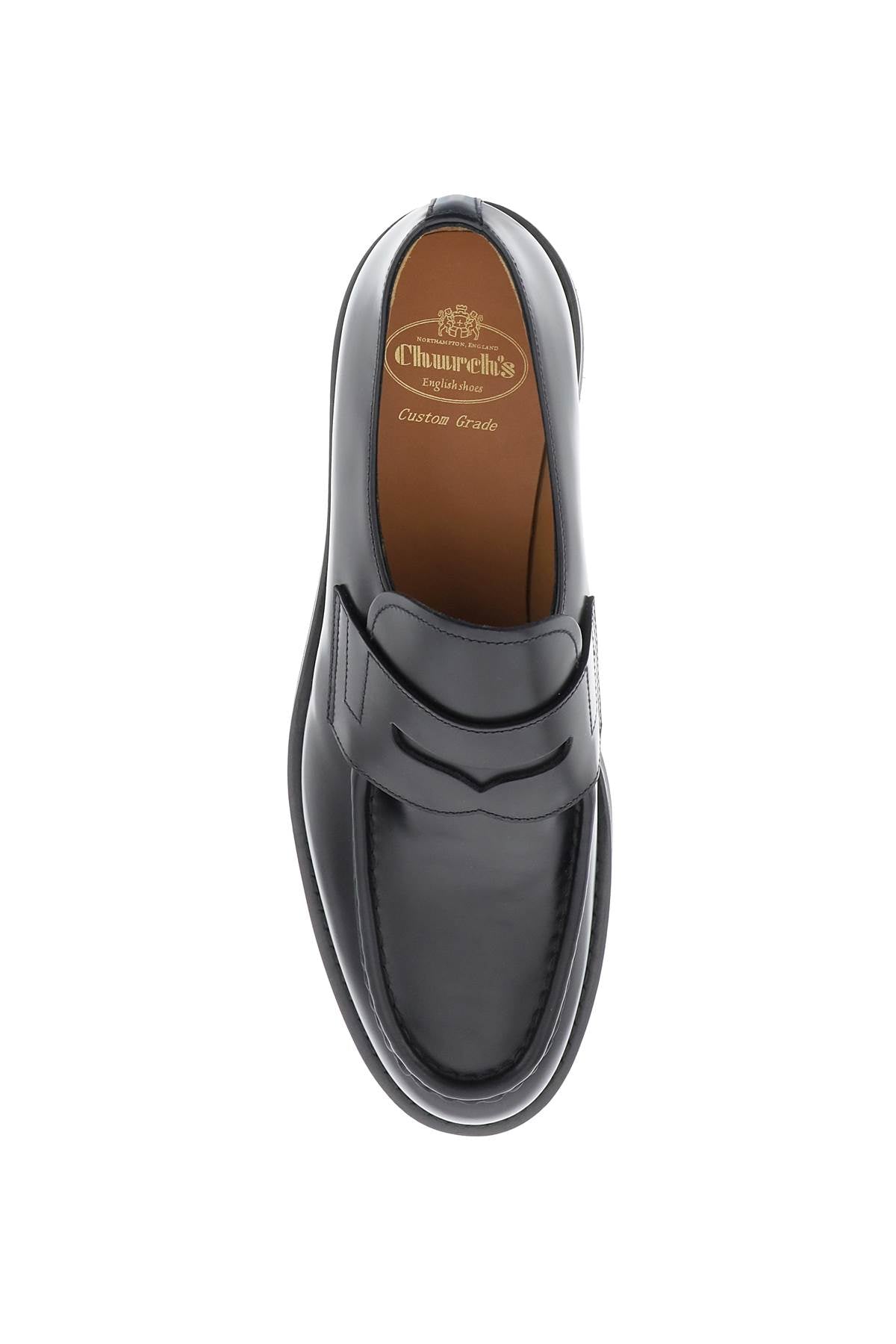 Church's Lynton Moccasins for Men - Genuine Leather Loafers | Comfortable & Stylish Slip-On Shoes for Casual Wear, Office & Travel