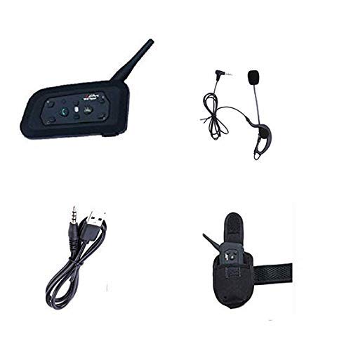 Wireless Referee Headset System - 4-Pack Football Referee Communication Device for Soccer Games | Simultaneous Talk for Multiple Referees | Ideal for Professional Matches, Youth Leagues & Tournament Officiating