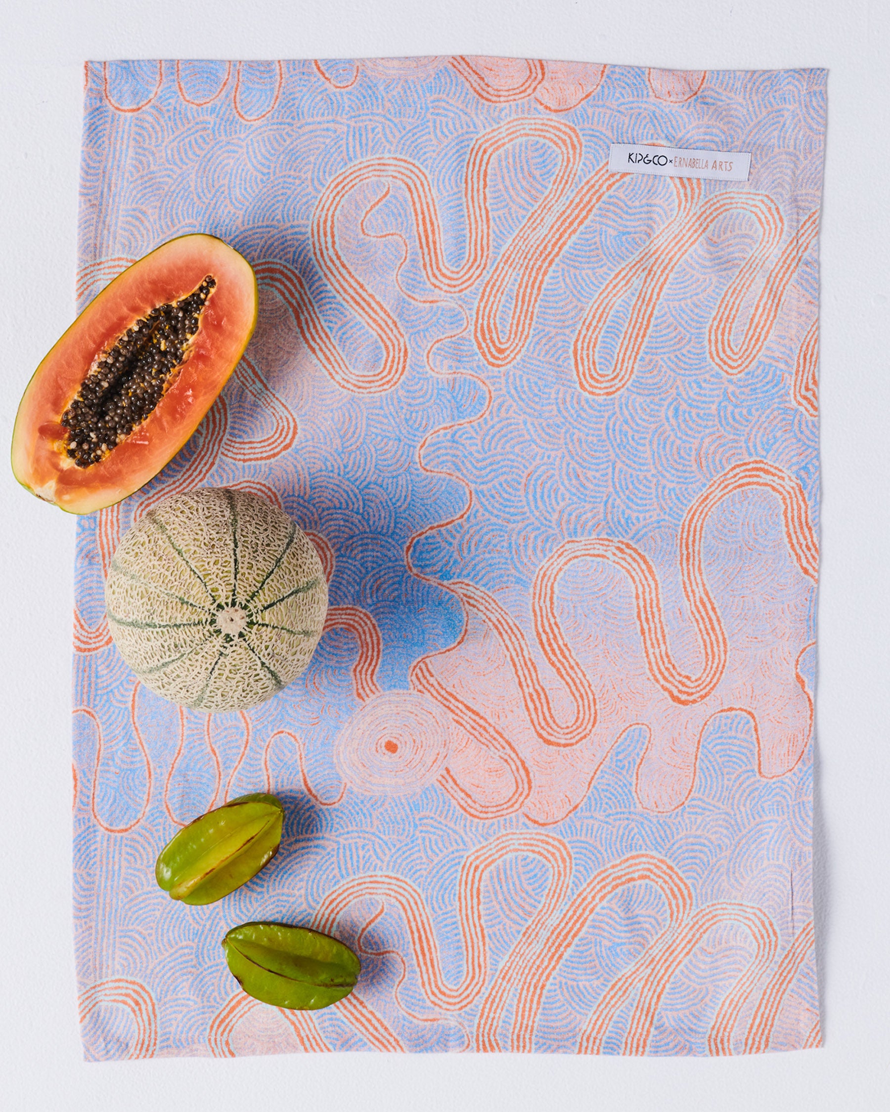 Kalaya Ngura Premium Linen Tea Towel - Soft & Absorbent Kitchen Towel for Dishes, Drying Hands & Decor | Eco-Friendly Home & Kitchen Essentials