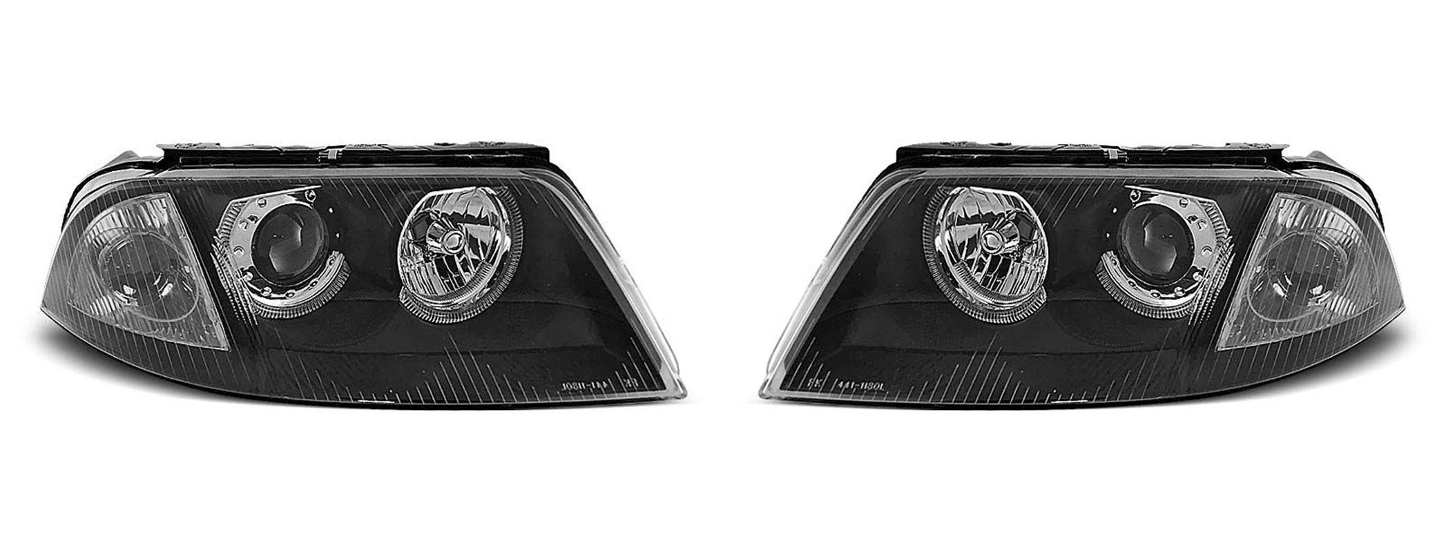 Volkswagen Passat B5 Headlights VR-1636 Set - Compatible 2000-2005 for Night Driving