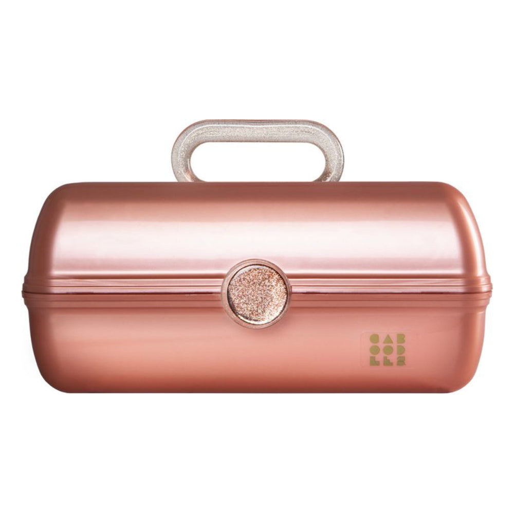 Caboodle On The Go Girl Makeup Organizer - Portable Cosmetic Case for Travel, School & Gym - Perfect for Teens & Women (Pink) | Compact Storage for Makeup Brushes, Lipsticks & Beauty Essentials