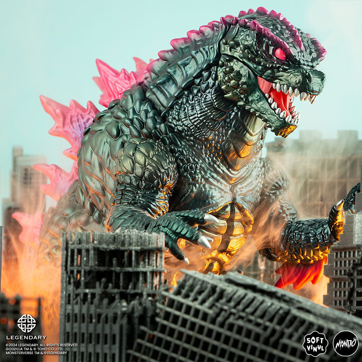 Godzilla x Kong: The New Empire Soft Vinyl Figure - Collectible Movie Monster Toy for Fans, Home Decor & Display | Perfect for Gifts, Collections & Movie Themed Rooms