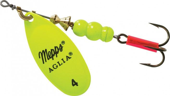 Mepps Aglia Inline Fishing Spinners - Premium Metal Spinnerbaits for Trout, Bass & Walleye - Perfect for Freshwater & Saltwater Fishing Trips