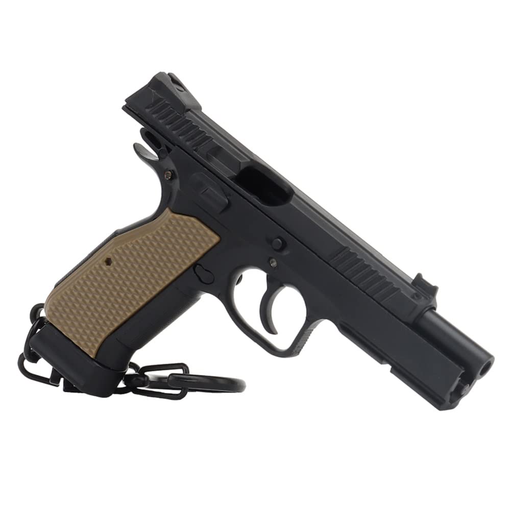 Mini 92G Pistol Keychain - Tactical Army Gun Keyring for Men | Cool Gun Accessories for Keychains, Backpacks & Tactical Gear - Perfect for Military Enthusiasts & Gun Lovers